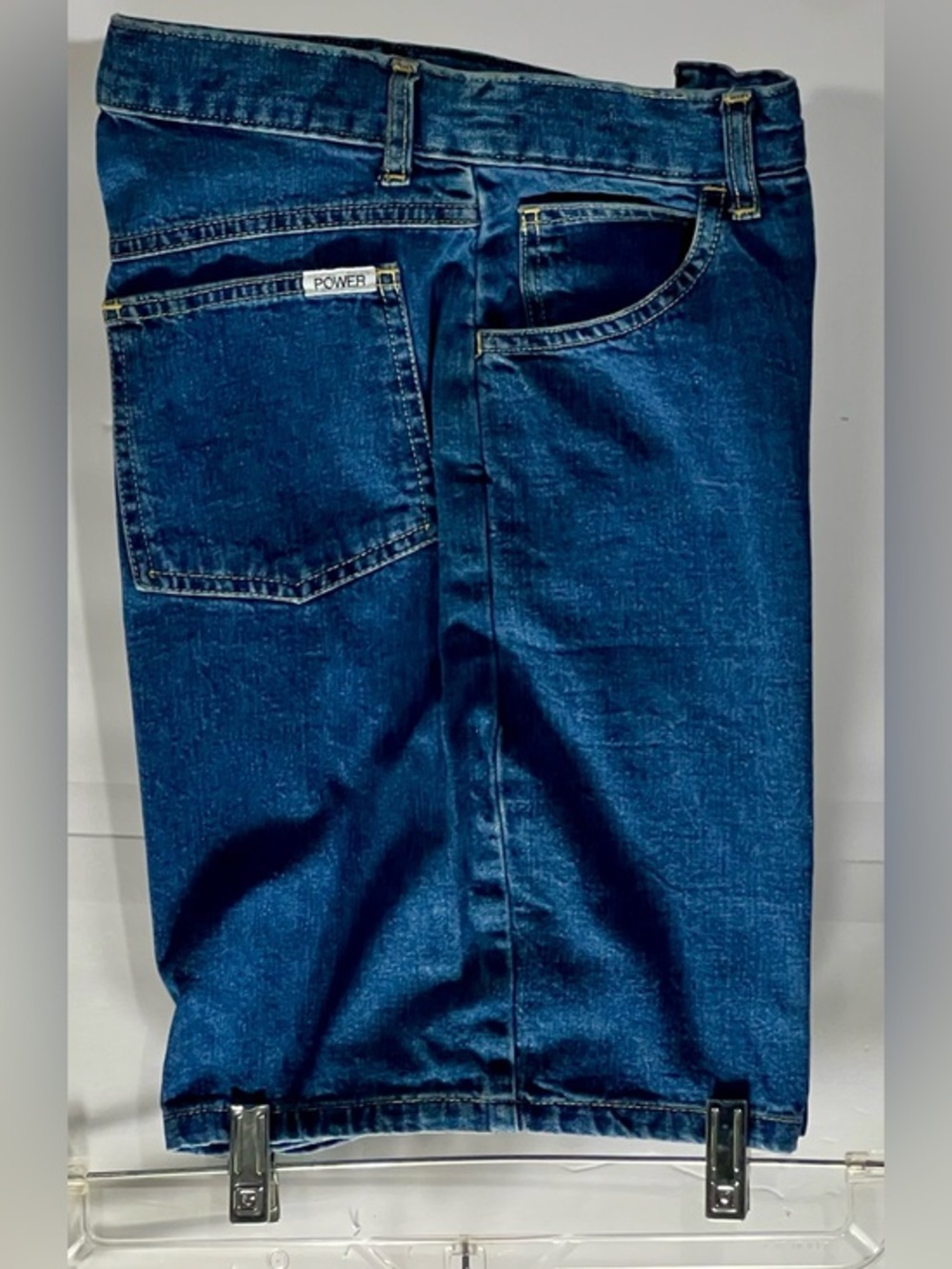 POWER Women's Shorts Jeans in Dark Blue